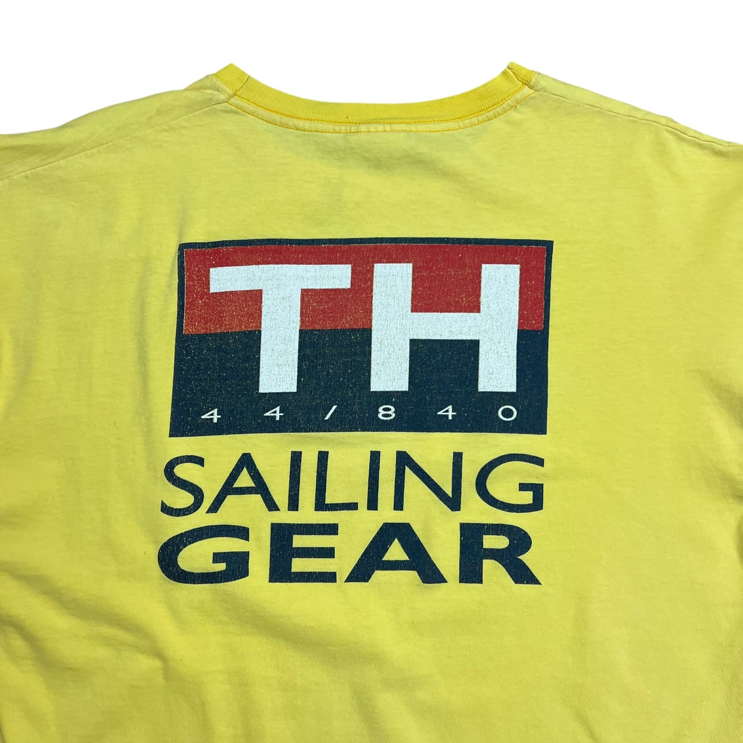 Tommy Hilfiger Yellow Sailing Gear T-shirt - L