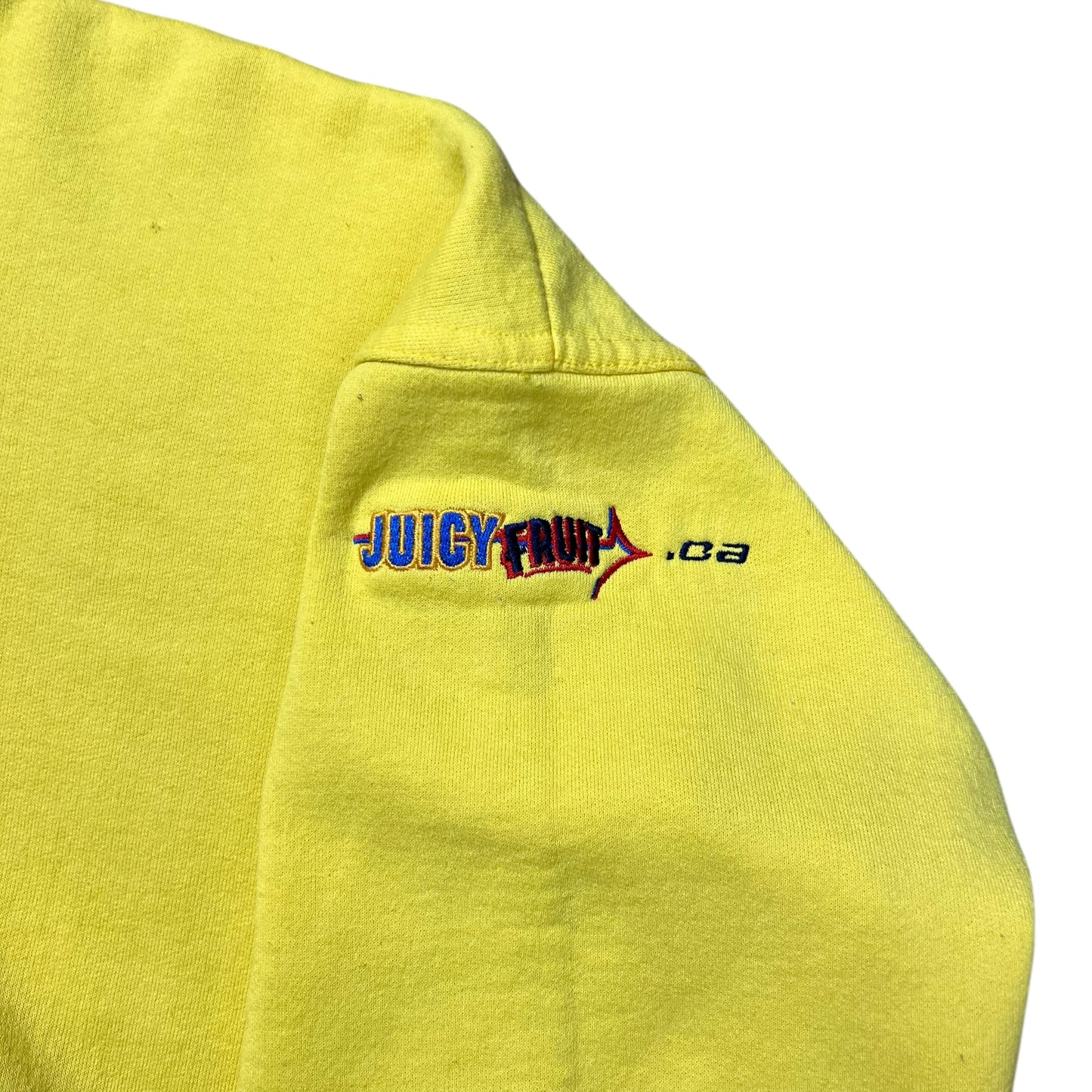 Juicy Fruit Yellow Promo Hoodie - L
