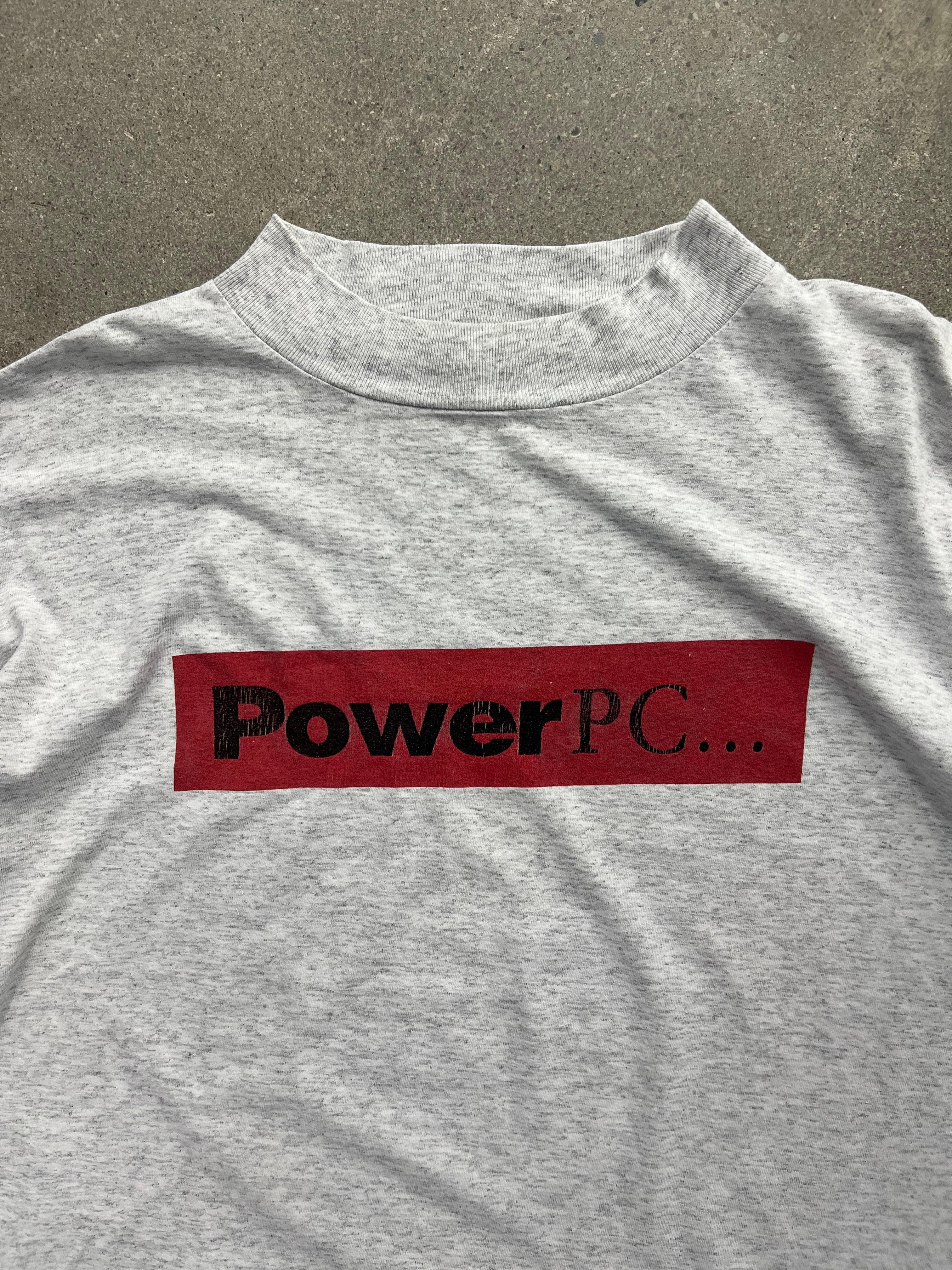 Apple Power PC Mac Computers Promo Long Sleeve Shirt - XL
