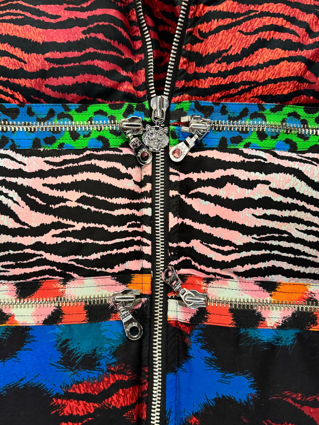 Kenzo x H&M Zebra Print Down Jacket - L