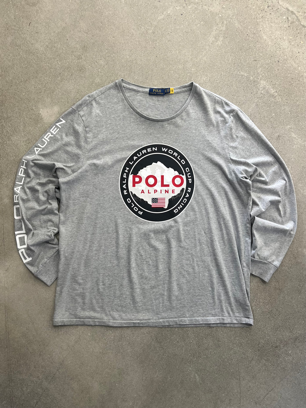 Polo Ralph Lauren Alpine World Cup Racing Long Sleeve Shirt - XL