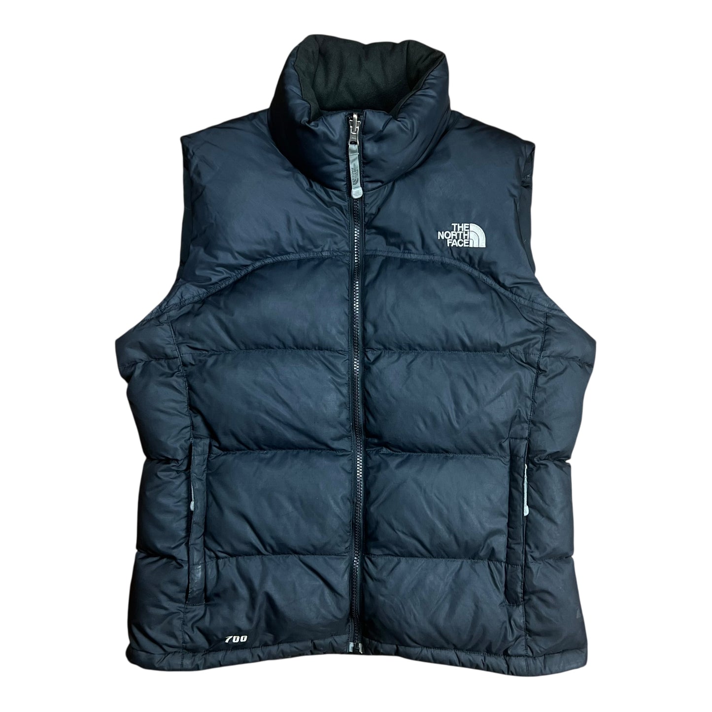 The North Face 700 Series Black Puffer Vest - S