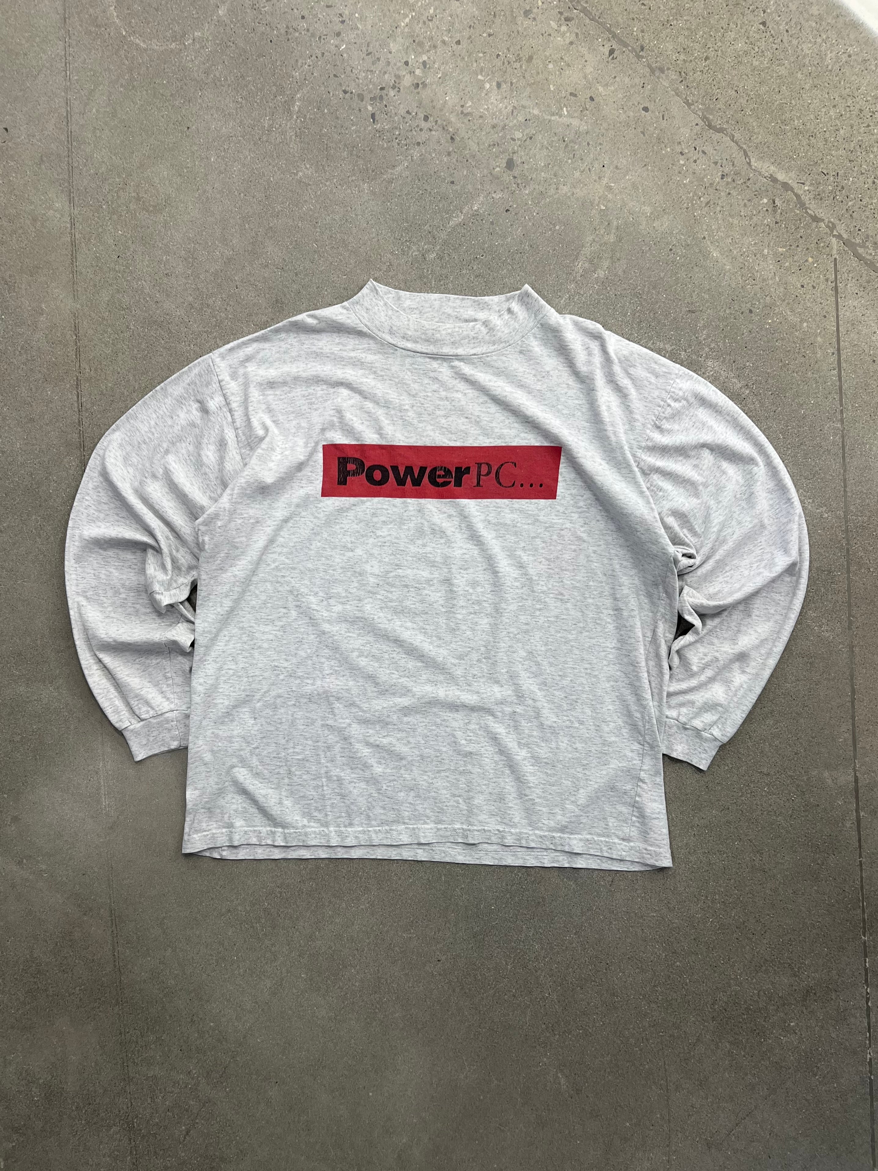 Apple Power PC Mac Computers Promo Long Sleeve Shirt - XL