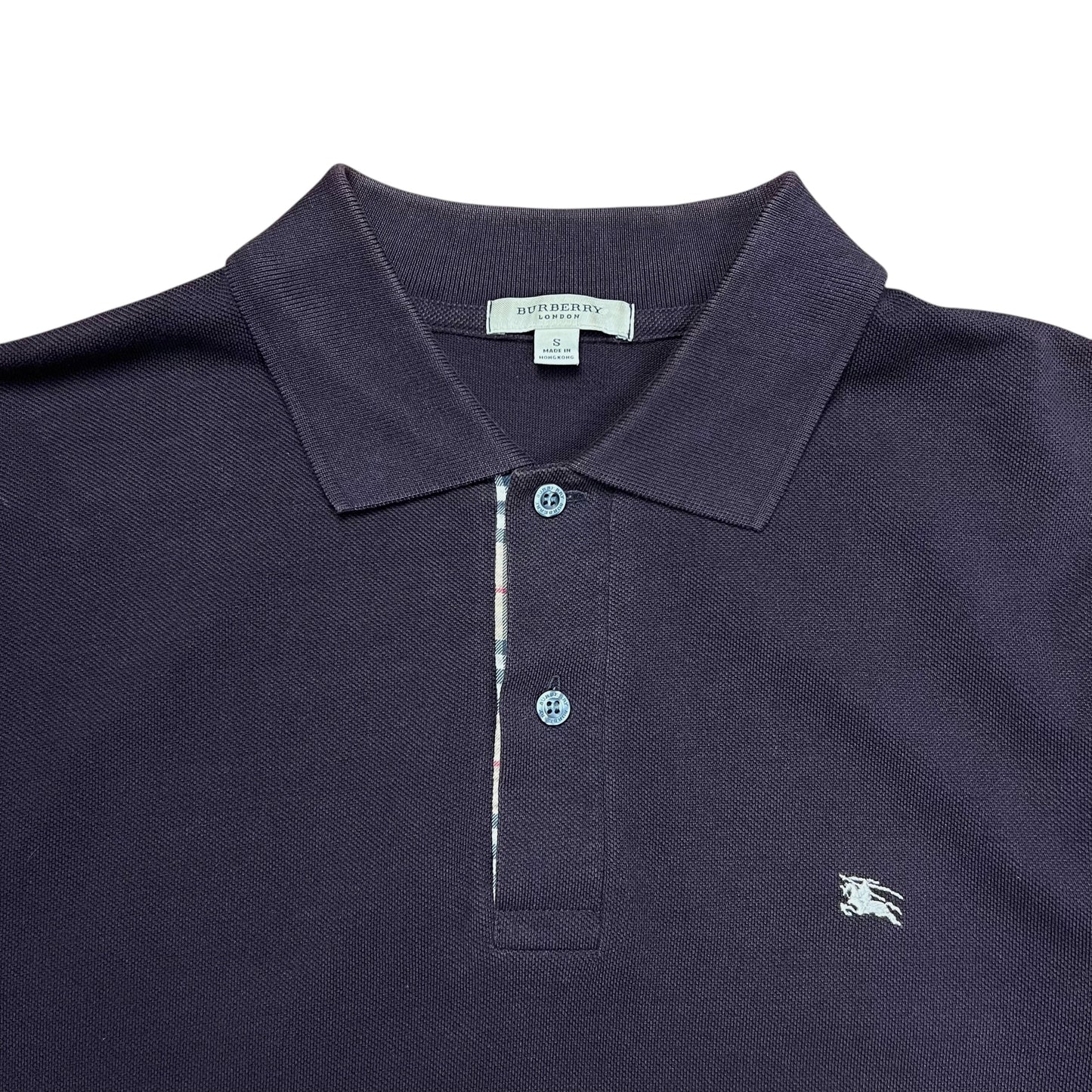 Burberry Brown Basic Polo Shirt - L