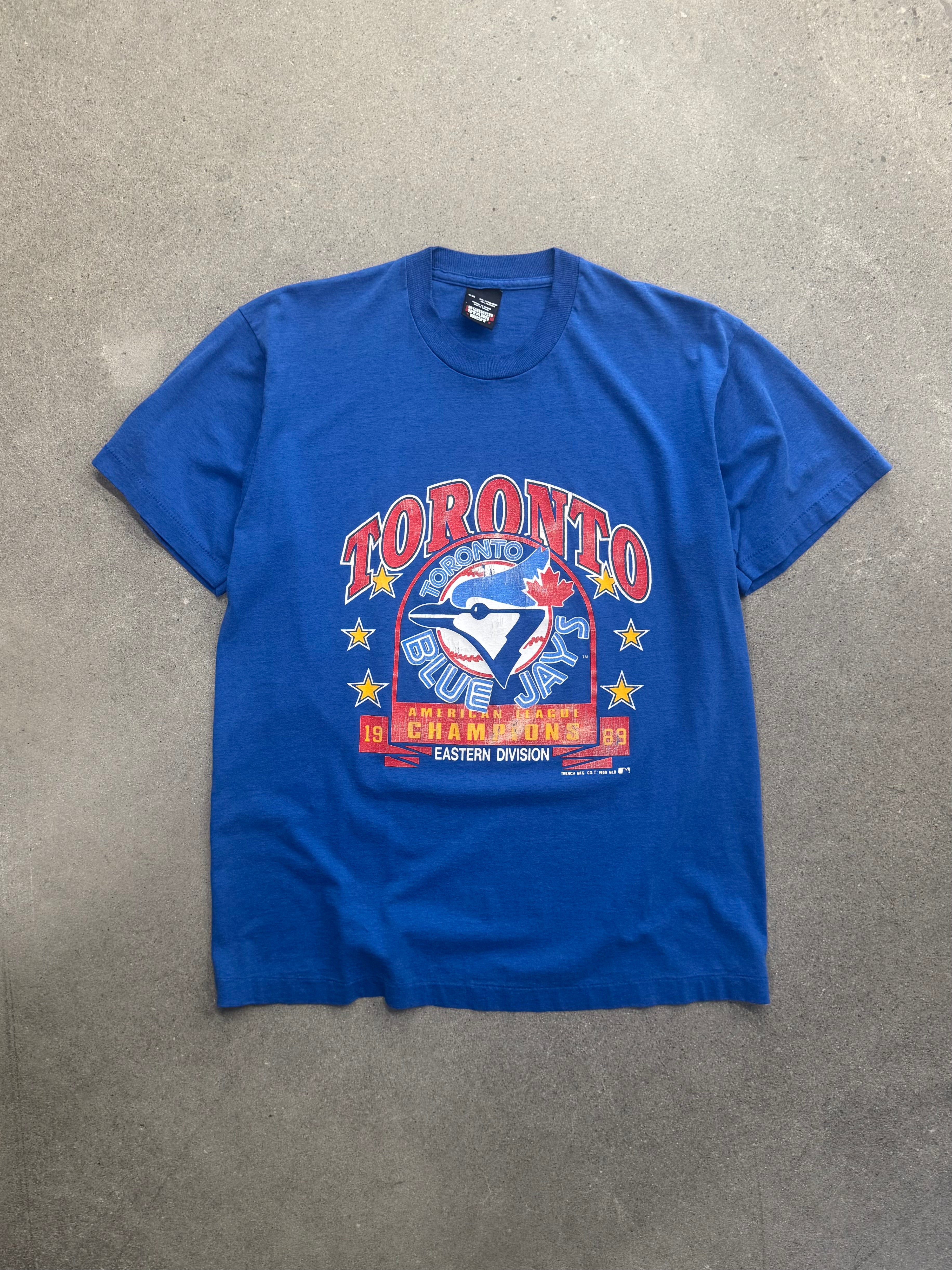 1989 Toronto Blue Jays Eastern Division MLB Champions T-Shirt - L
