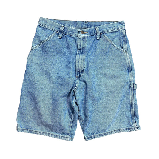 Rustler Blue Carpenter Jean Shorts - 32"
