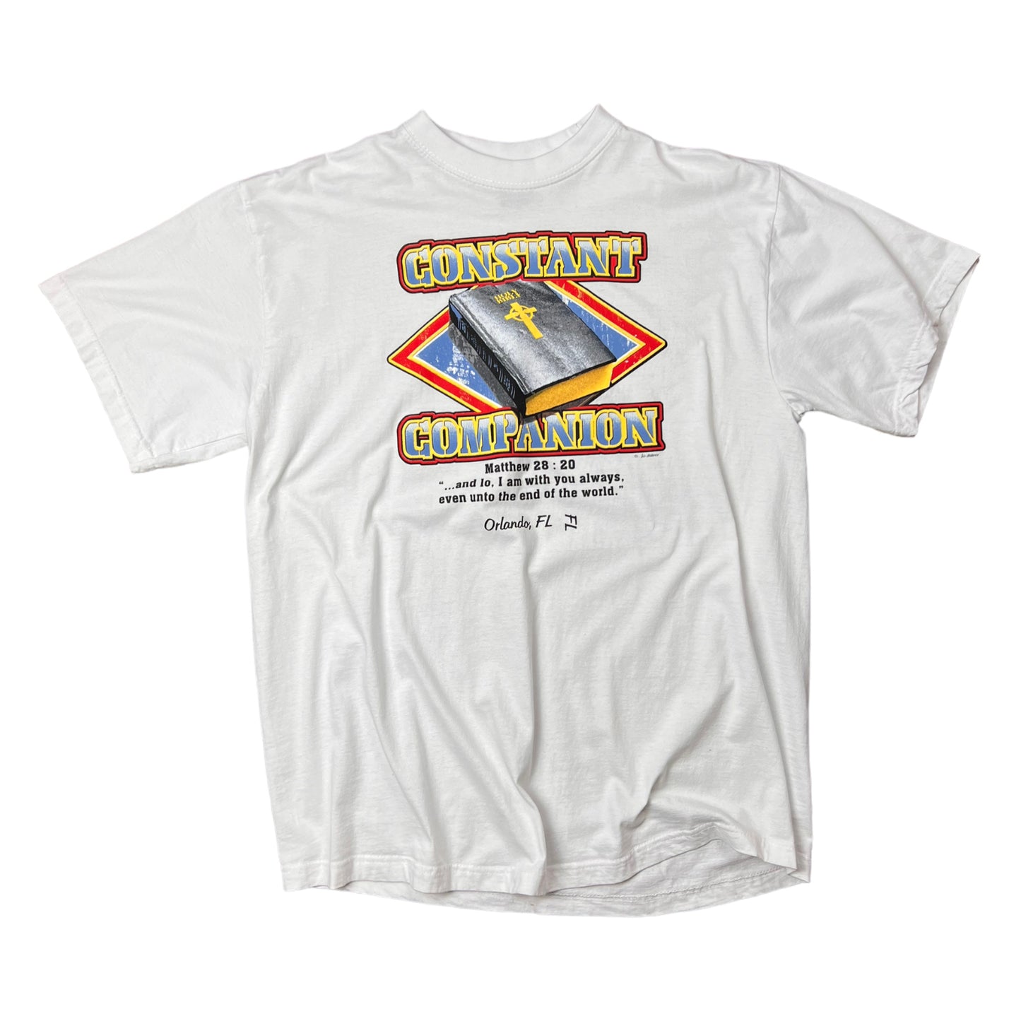 “Constant companion” Jesus T-shirt - XL