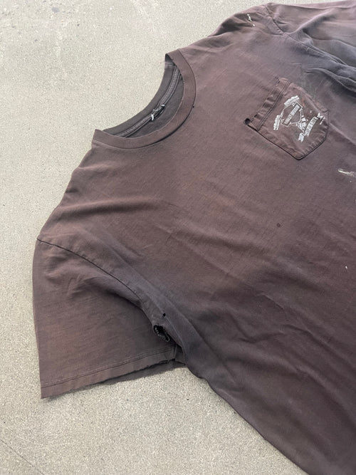Faded 2010 Harley-Davidson Pocket T-Shirt - L