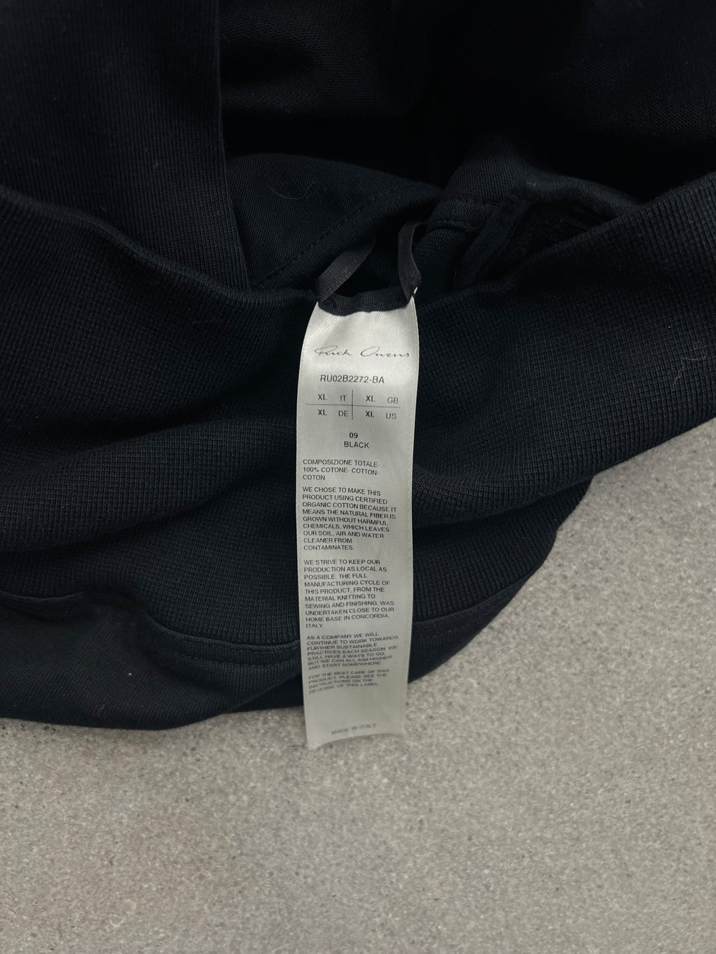 Rick Owens FW22 Bauhaus Asymmetrical Zip Jacket - L