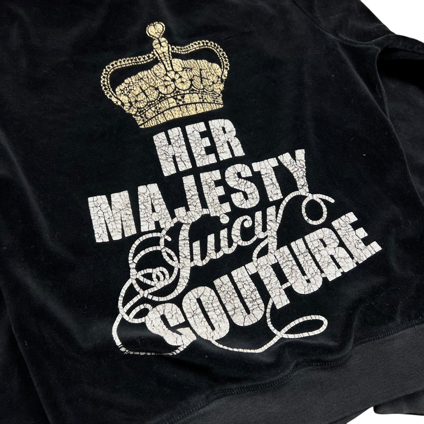 Juicy Couture Her Majesty Full-Zip Hoodie - XS