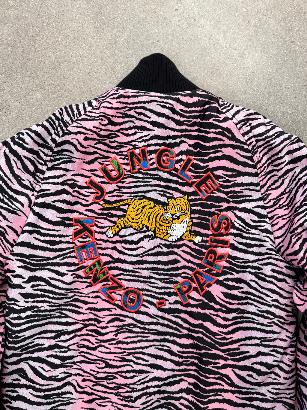 Kenzo x H&M Reversible Zebra Print Bomber Jacket - S