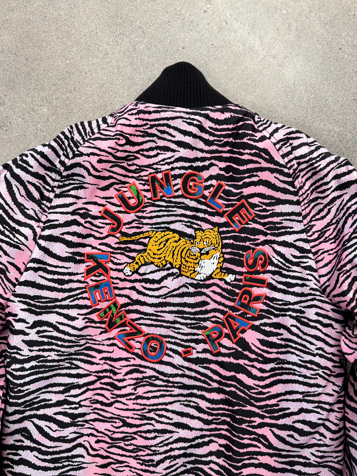 Kenzo x H&M Reversible Zebra Print Bomber Jacket - S