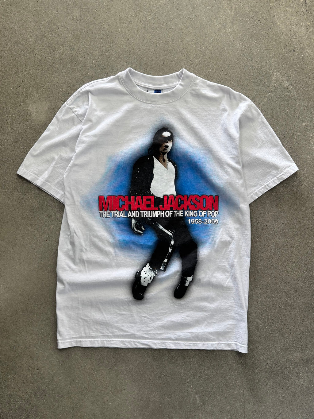 Michael Jackson The King Of Pop Tribute T-Shirt - XL