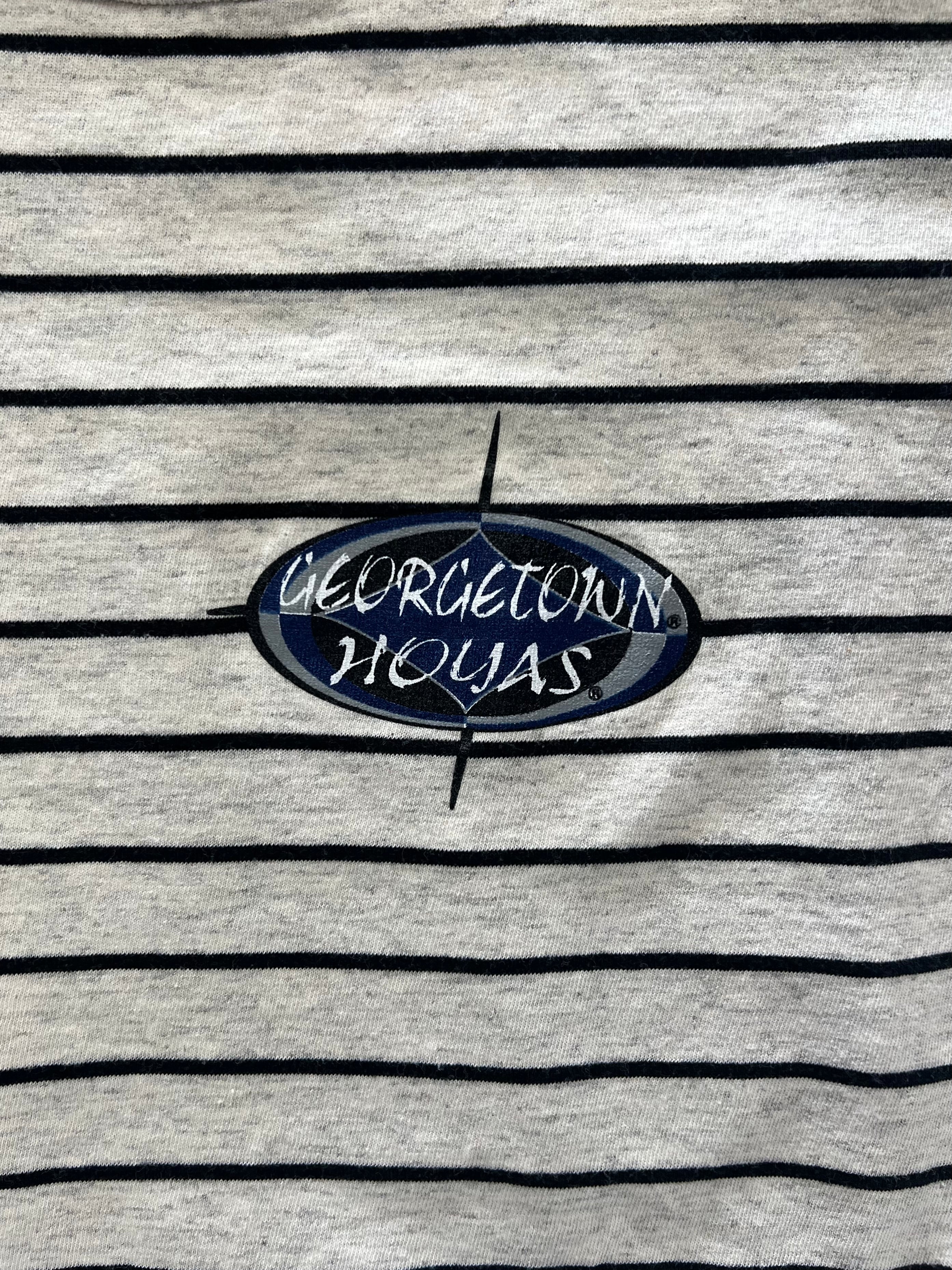 Georgetown Hoyas Stripe Mascot T-Shirt - XL