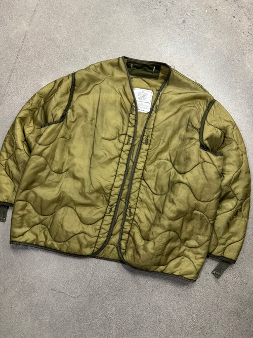 U.S. ARMY M-65 Quilted Field Jacket Liner - L