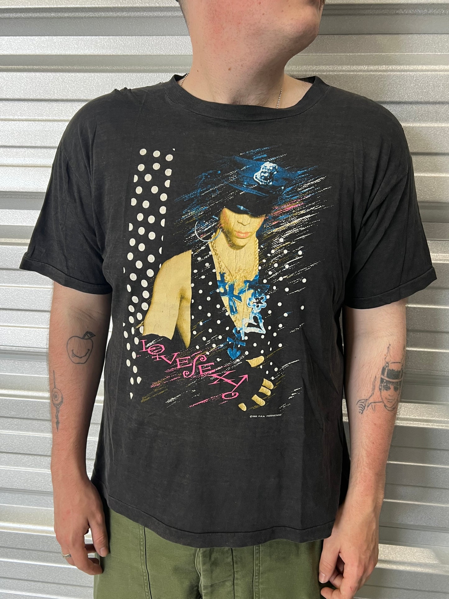1988 Prince Love Sexy Album/Tour T-shirt - L