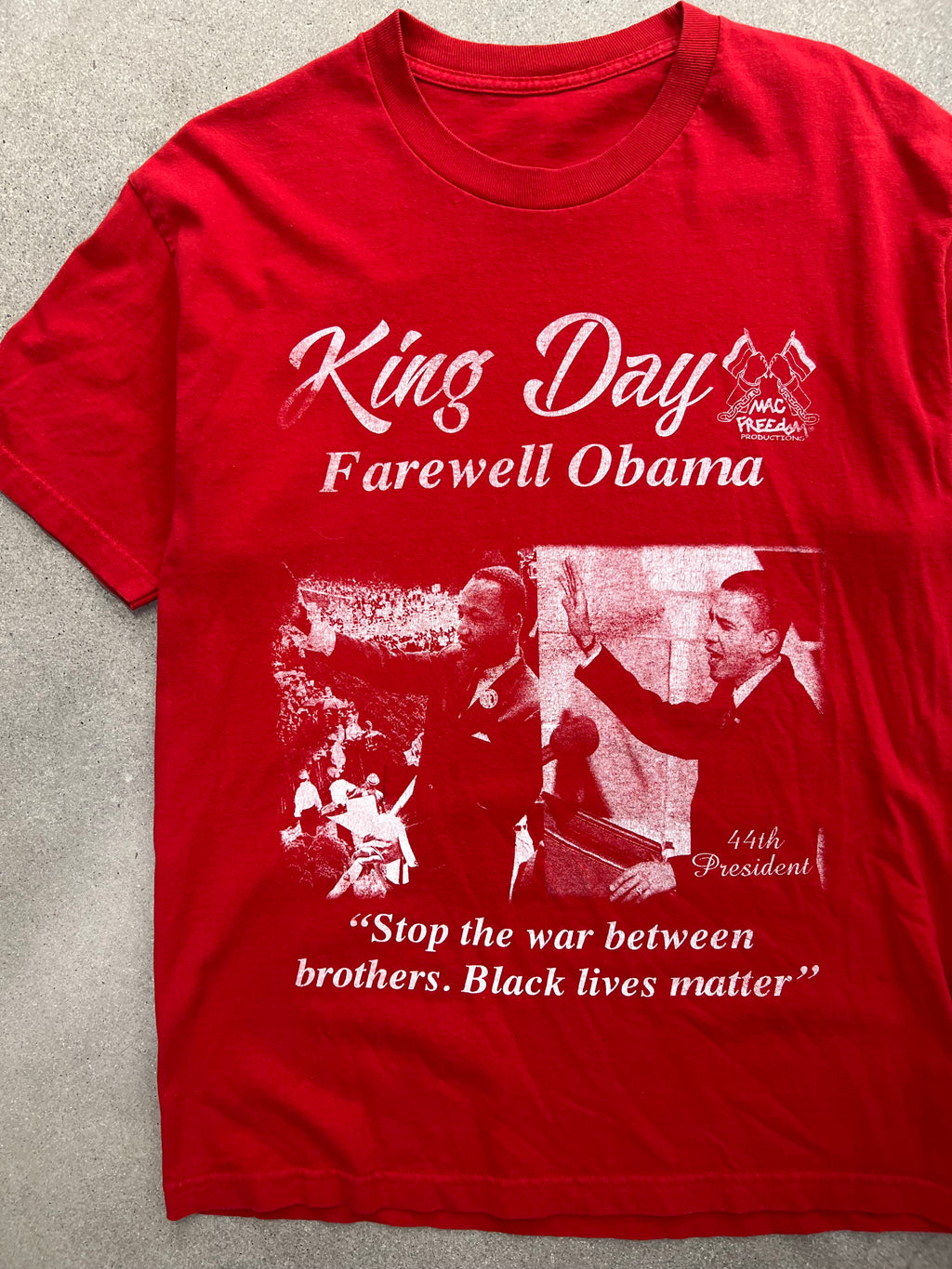 Farewell Obama Black History T-Shirt - L
