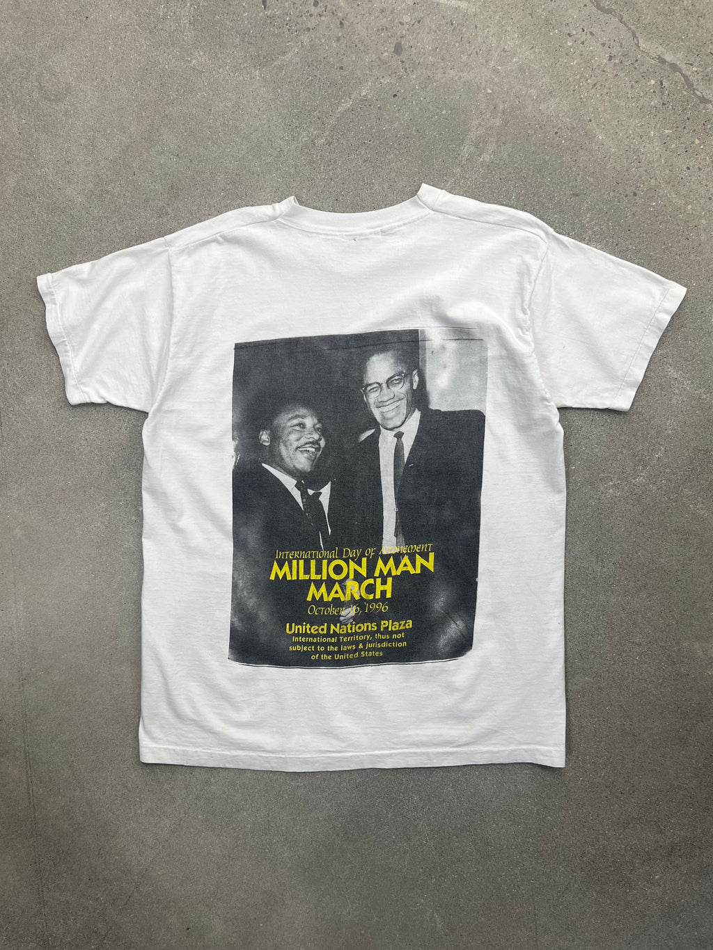 1996 NYC Day Of Atonement Million Man March T-Shirt - XL