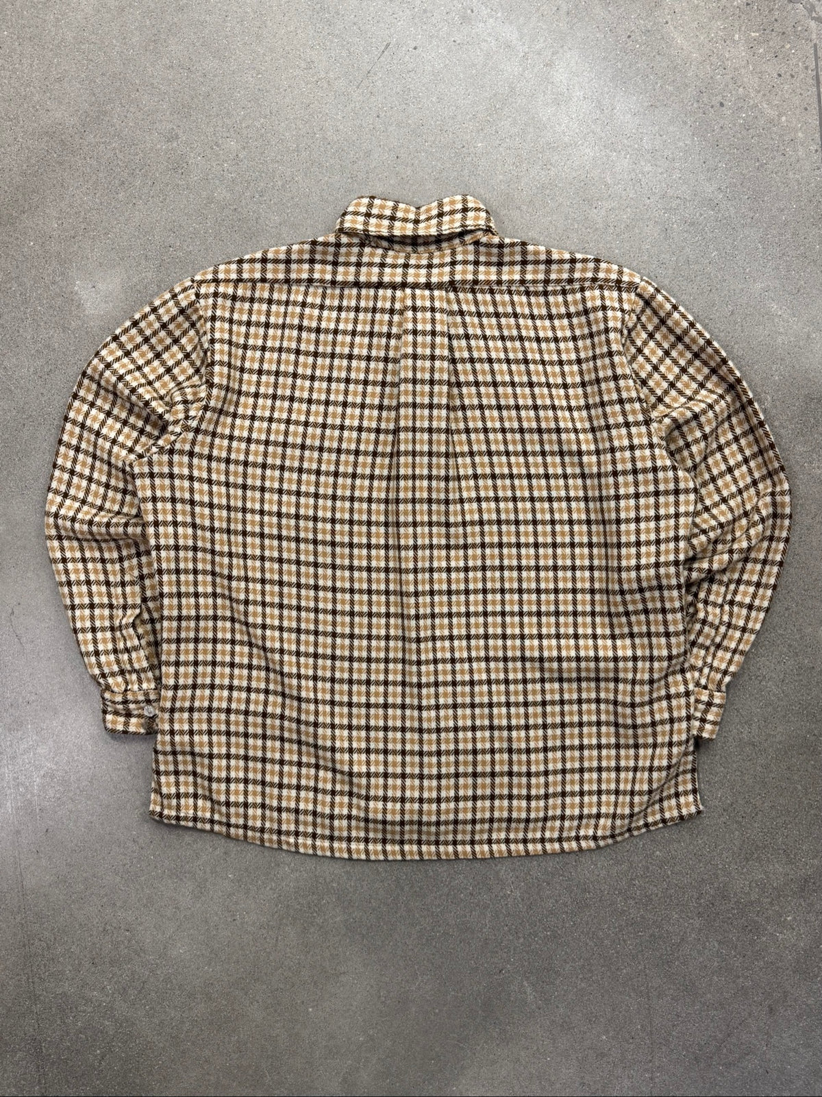 Donegal Estate Plaid Button-Up Flannel Shirt - XL