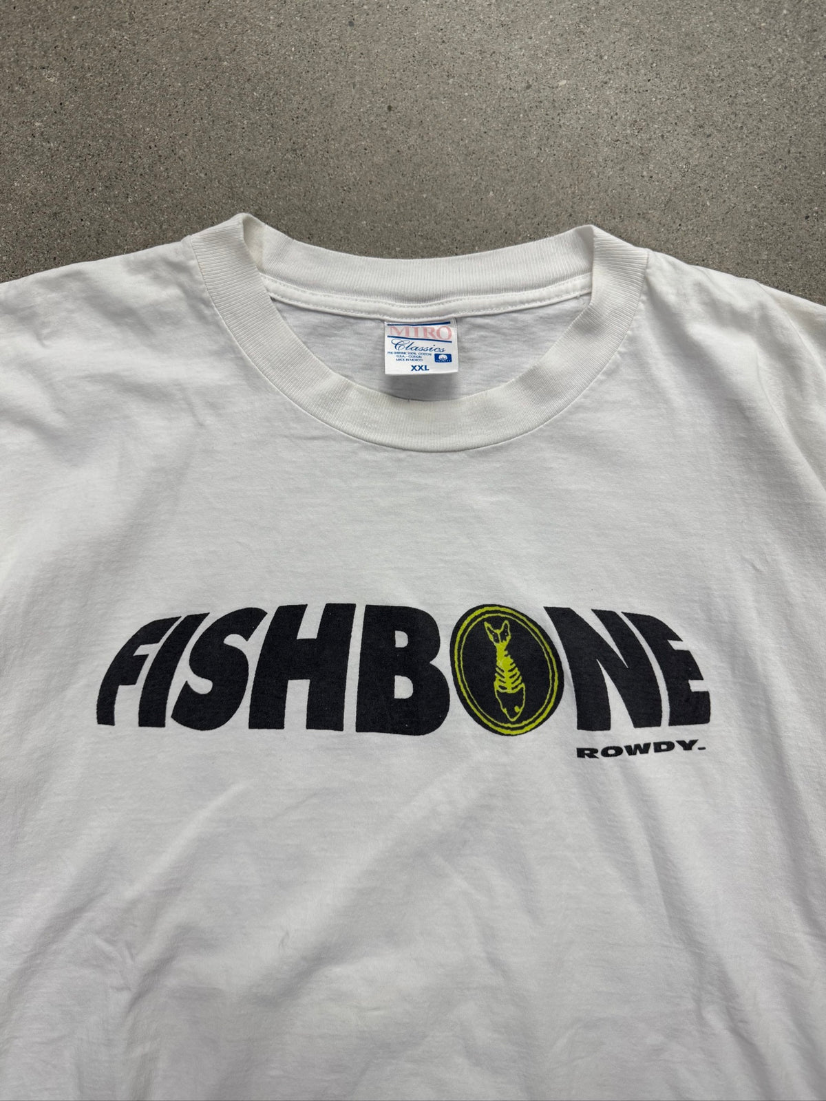 1996 Fishbone Chim Chim's Badass Revenge Warped Tour T-Shirt - XXL