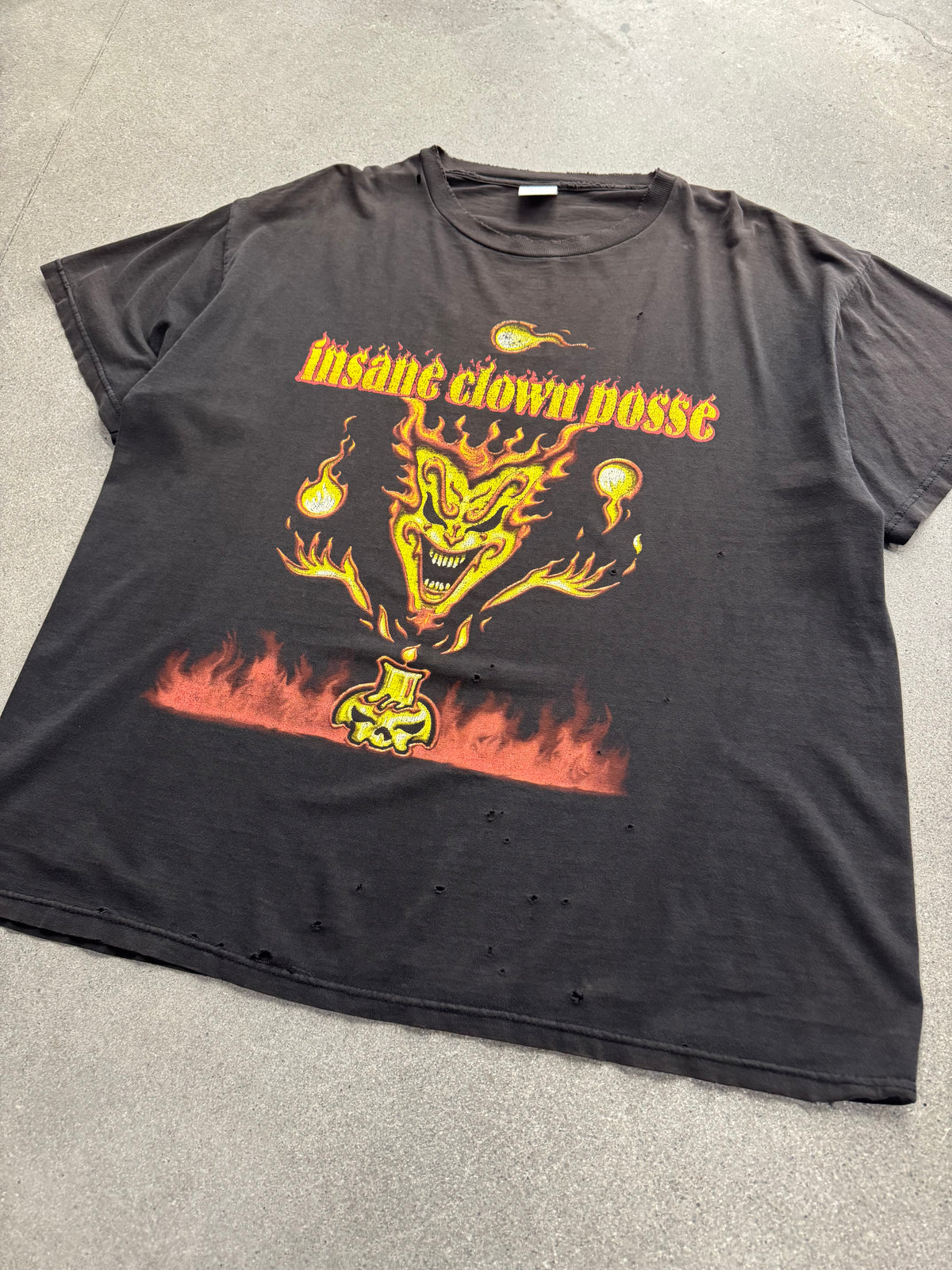 1999 Insane Clown Posse Juggalo Flame T-Shirt - XL