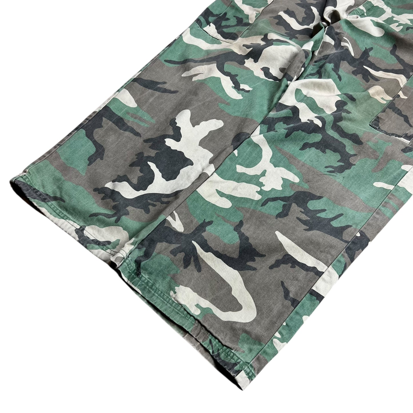 Eddie Domani Faded Woodland Camo Cargo Pants - 34"