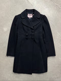 Juicy Couture Double-Breasted Wool Pea Coat - S