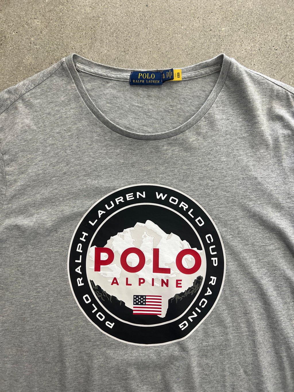 Polo Ralph Lauren Alpine World Cup Racing Long Sleeve Shirt - XL