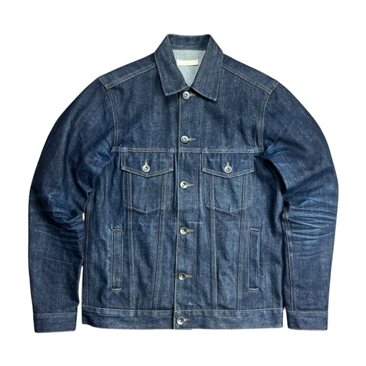 The Unbranded Brand Selvedge Denim Indigo Jacket - L ￼