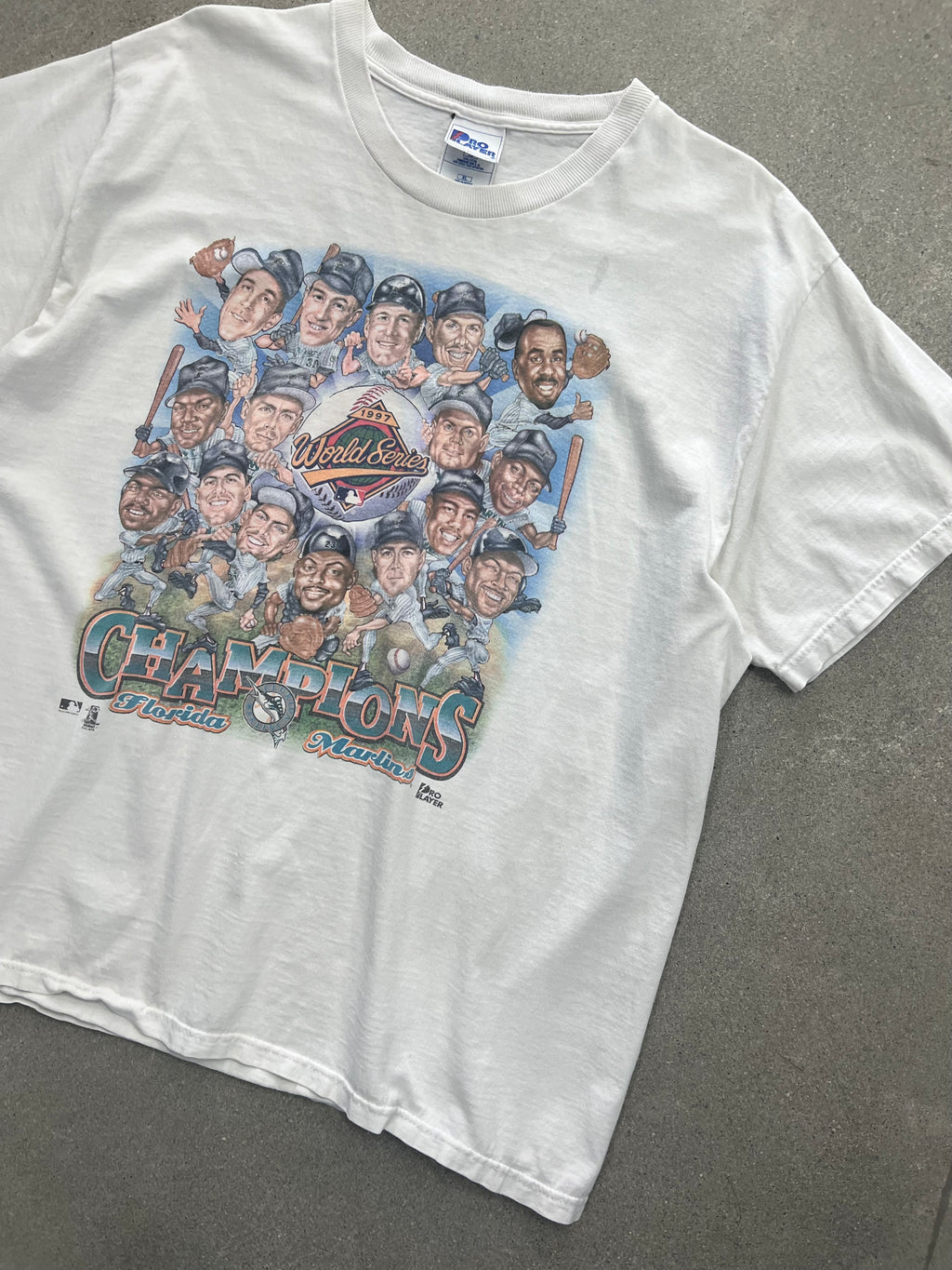 1997 Florida Marlins World Series Champions MLB T-Shirt - XL