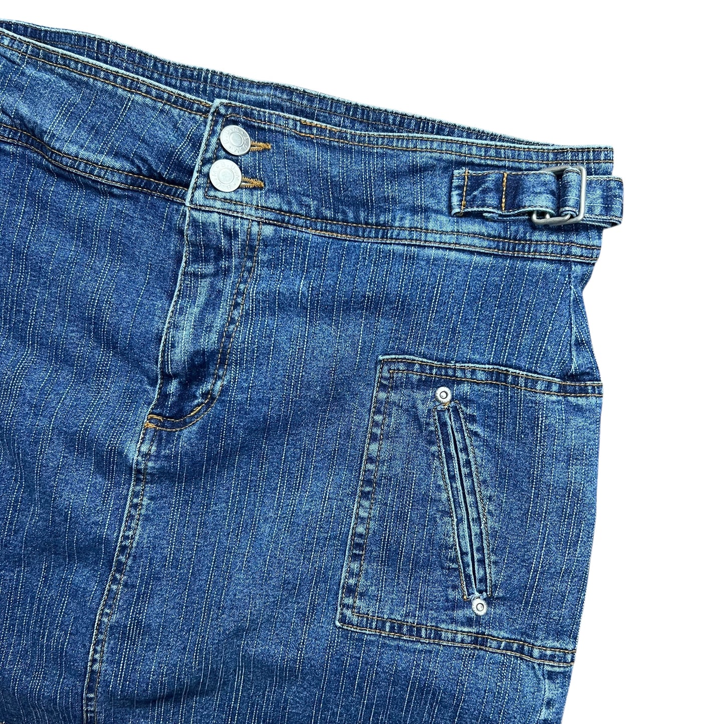B.U.M Equitment Ajustable Denim Skirt - 31"