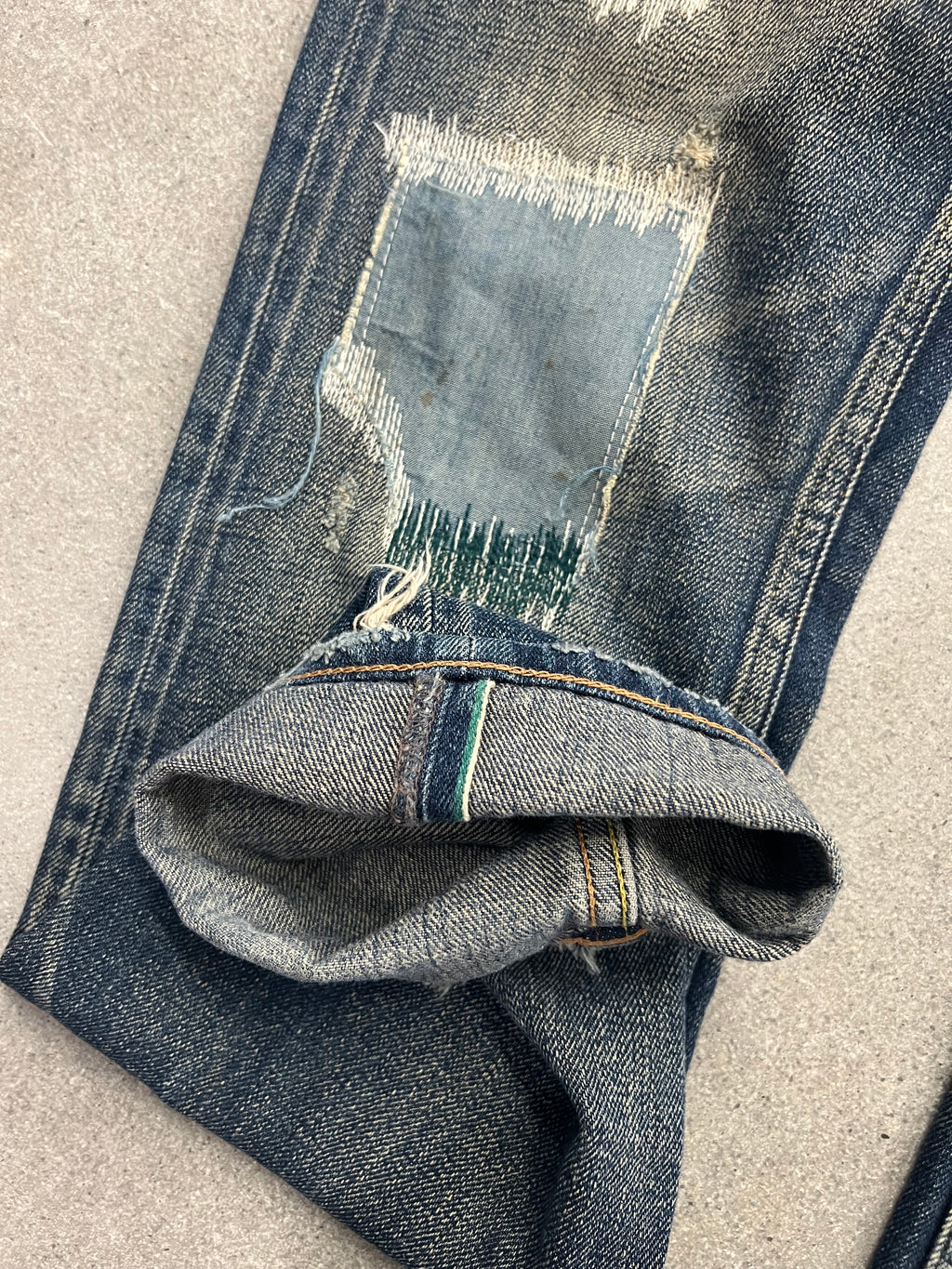 Levi’s 511 Repaired Japanese Selvedge Jeans - 30”