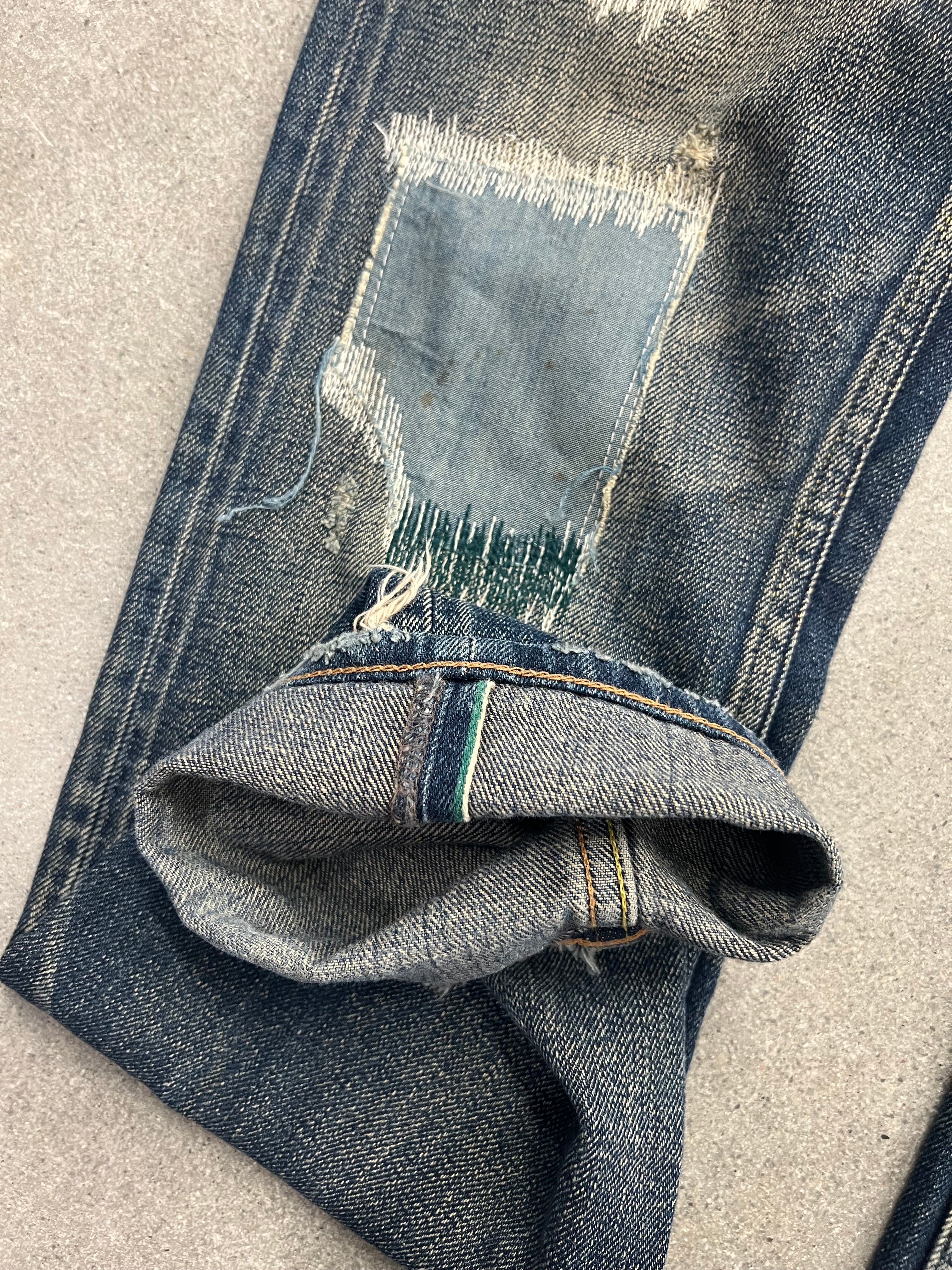 Levi’s 511 Repaired Japanese Selvedge Jeans - 30”