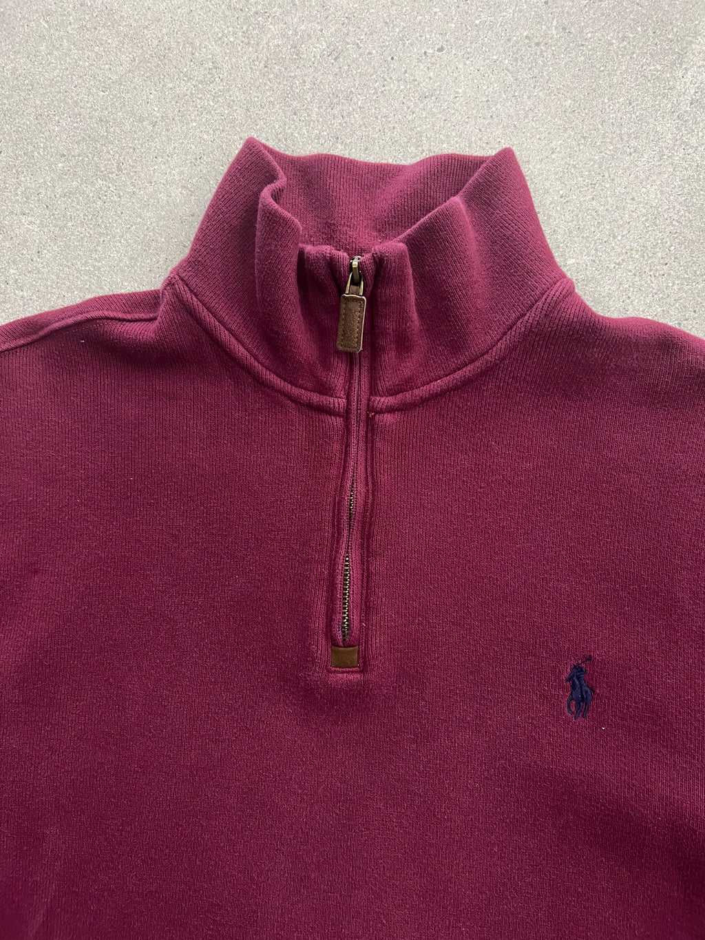 Polo Ralph Lauren Quarter Zip Sweater - XL