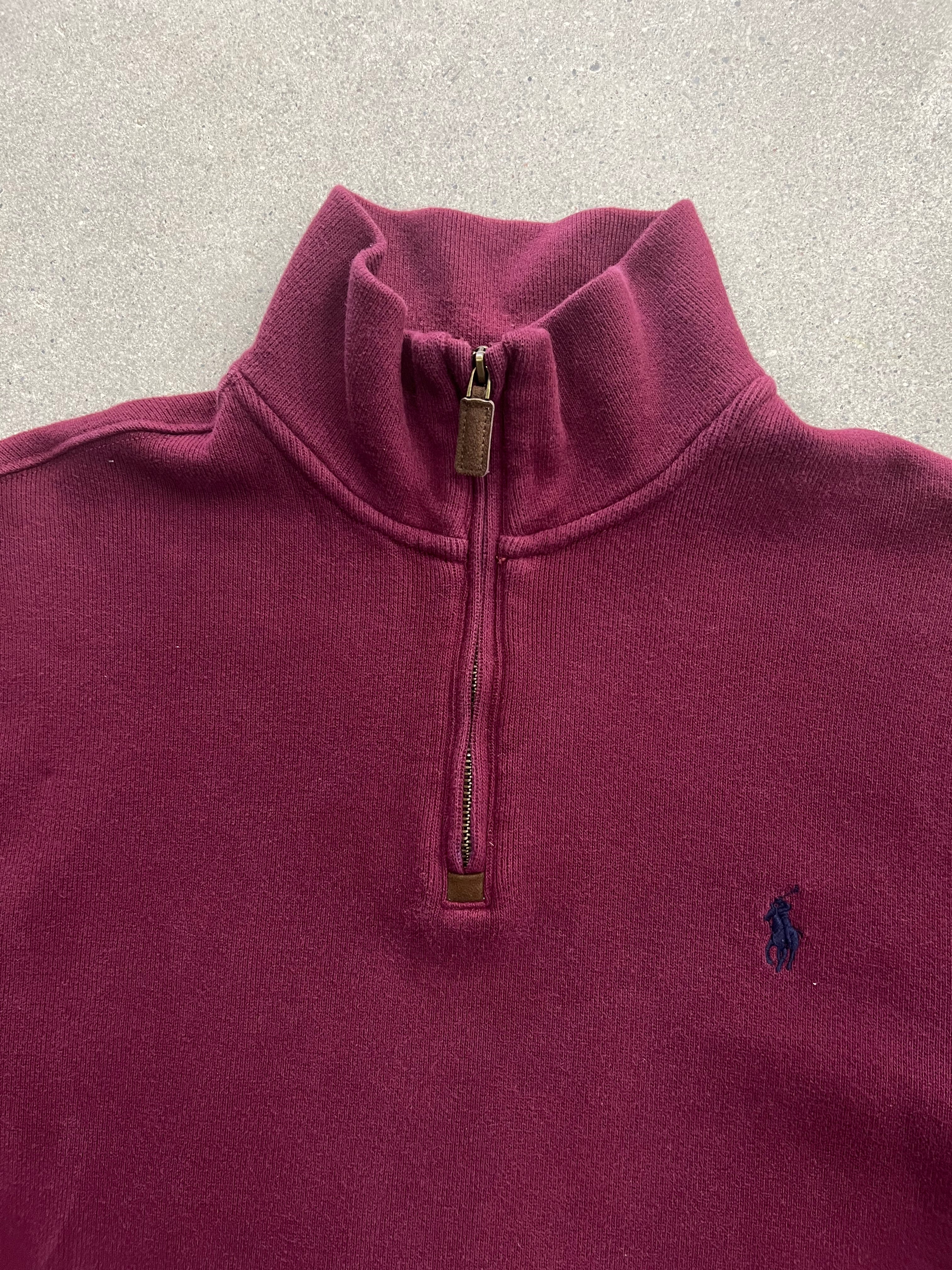 Polo Ralph Lauren Quarter Zip Sweater - XL