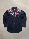 MWG Western Pearl Snap Button-Up Cowboy Shirt - L