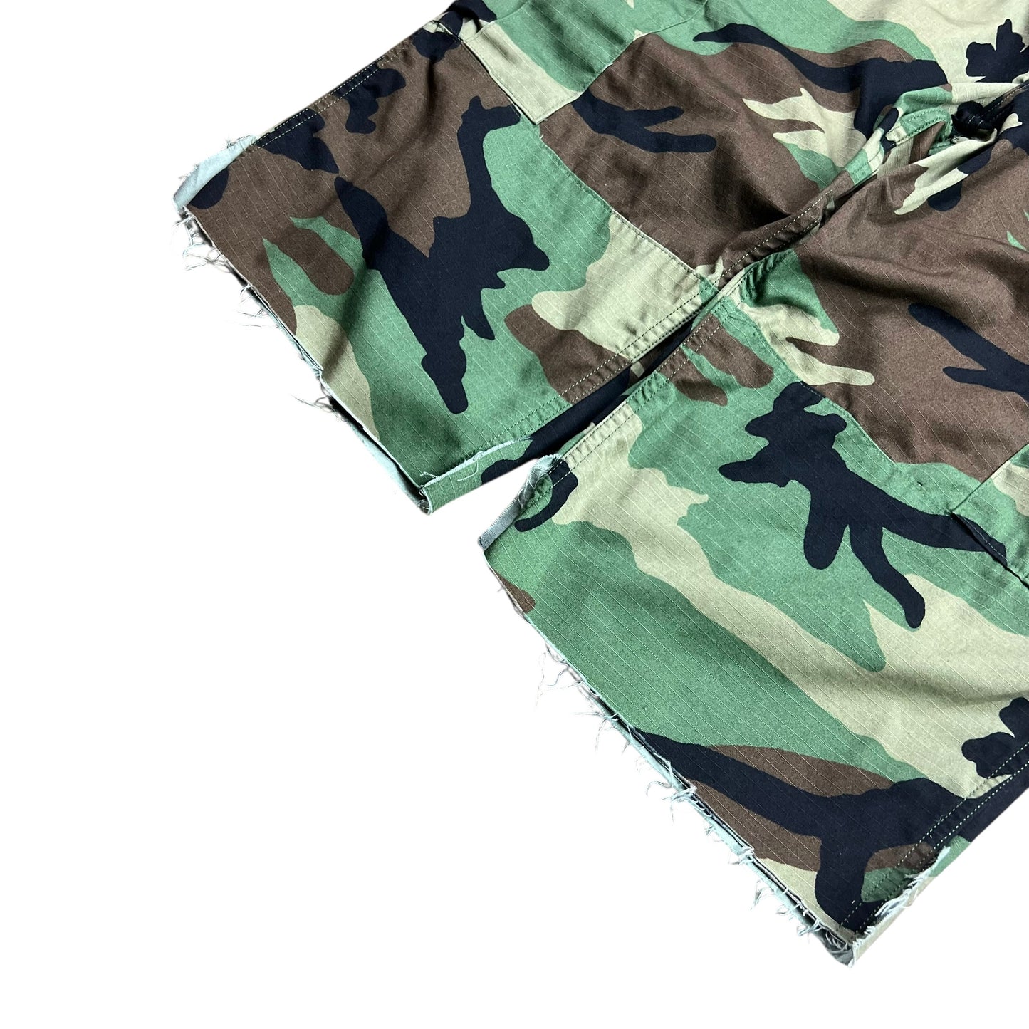 ARMY Woodland Camo Capris - 38"