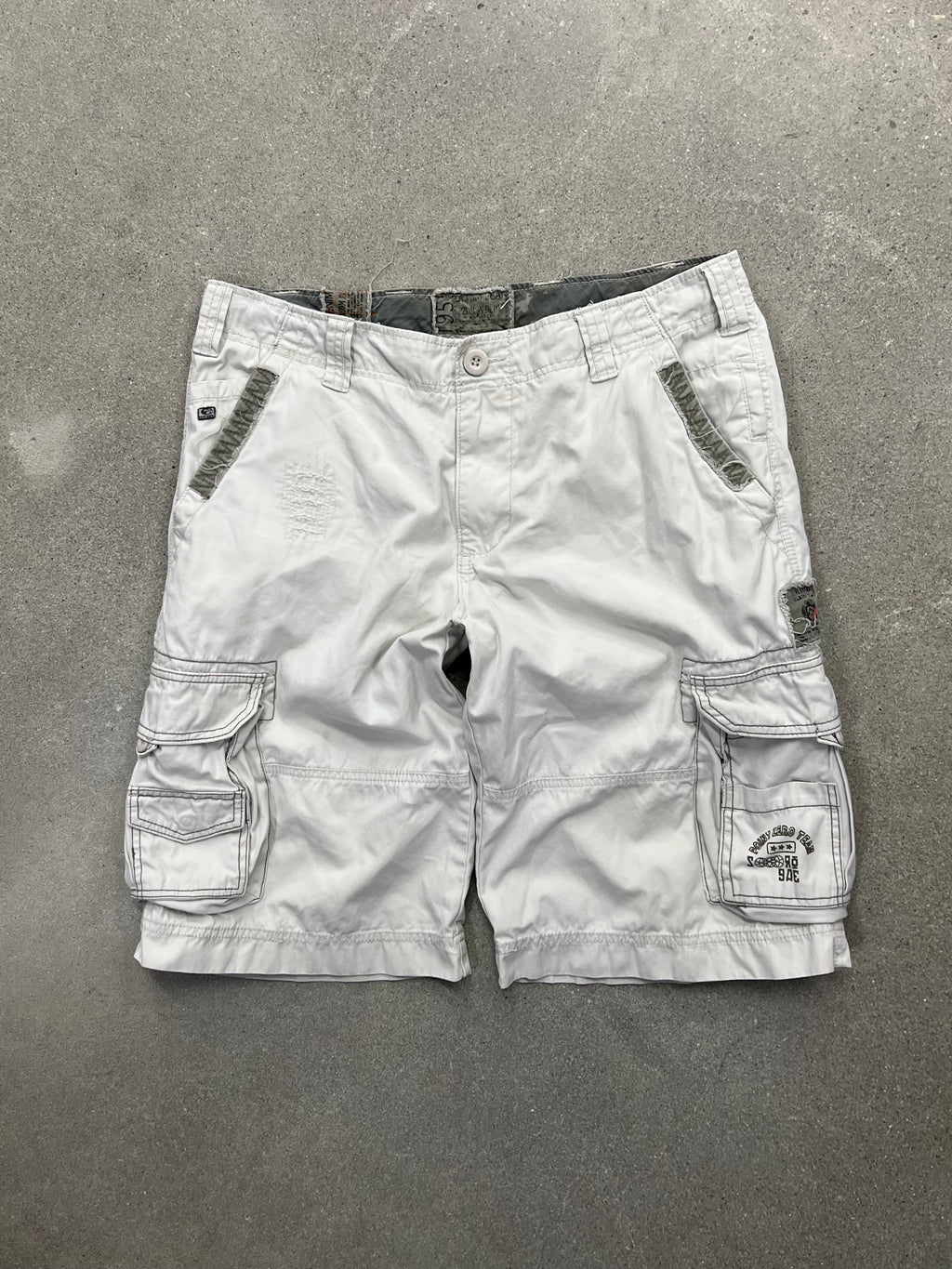 Point Zero Repaired Cargo Shorts - 34”