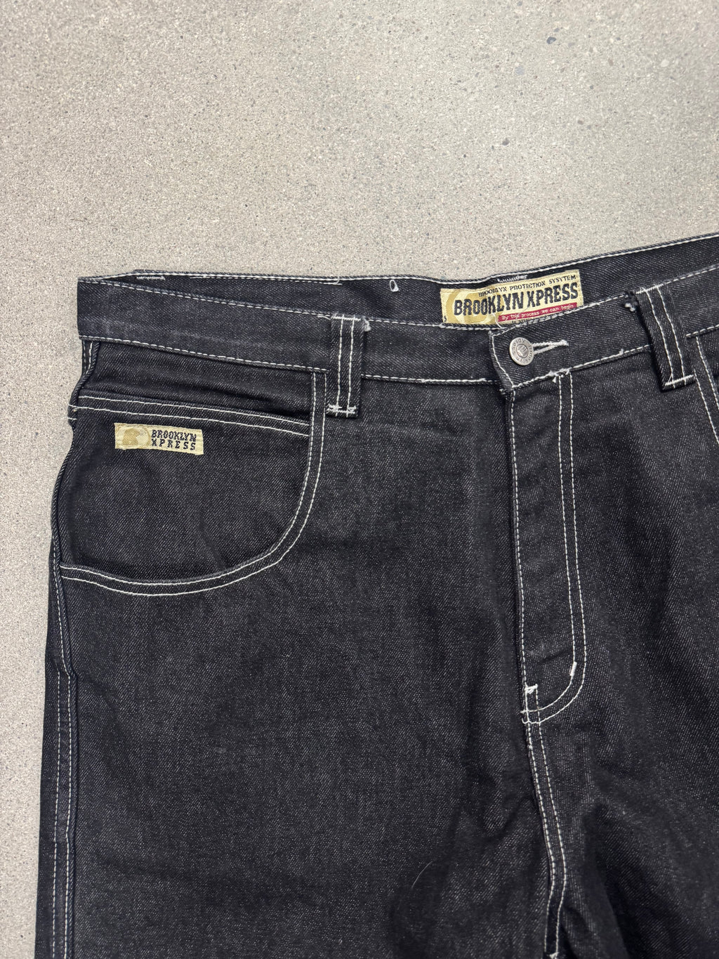 Brooklyn Xpress Baggy Carpenter Jean Shorts - 38”