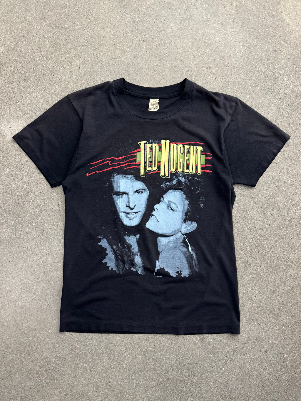1986 Ted Nugent Little Miss Dangerass Tour T-Shirt - S