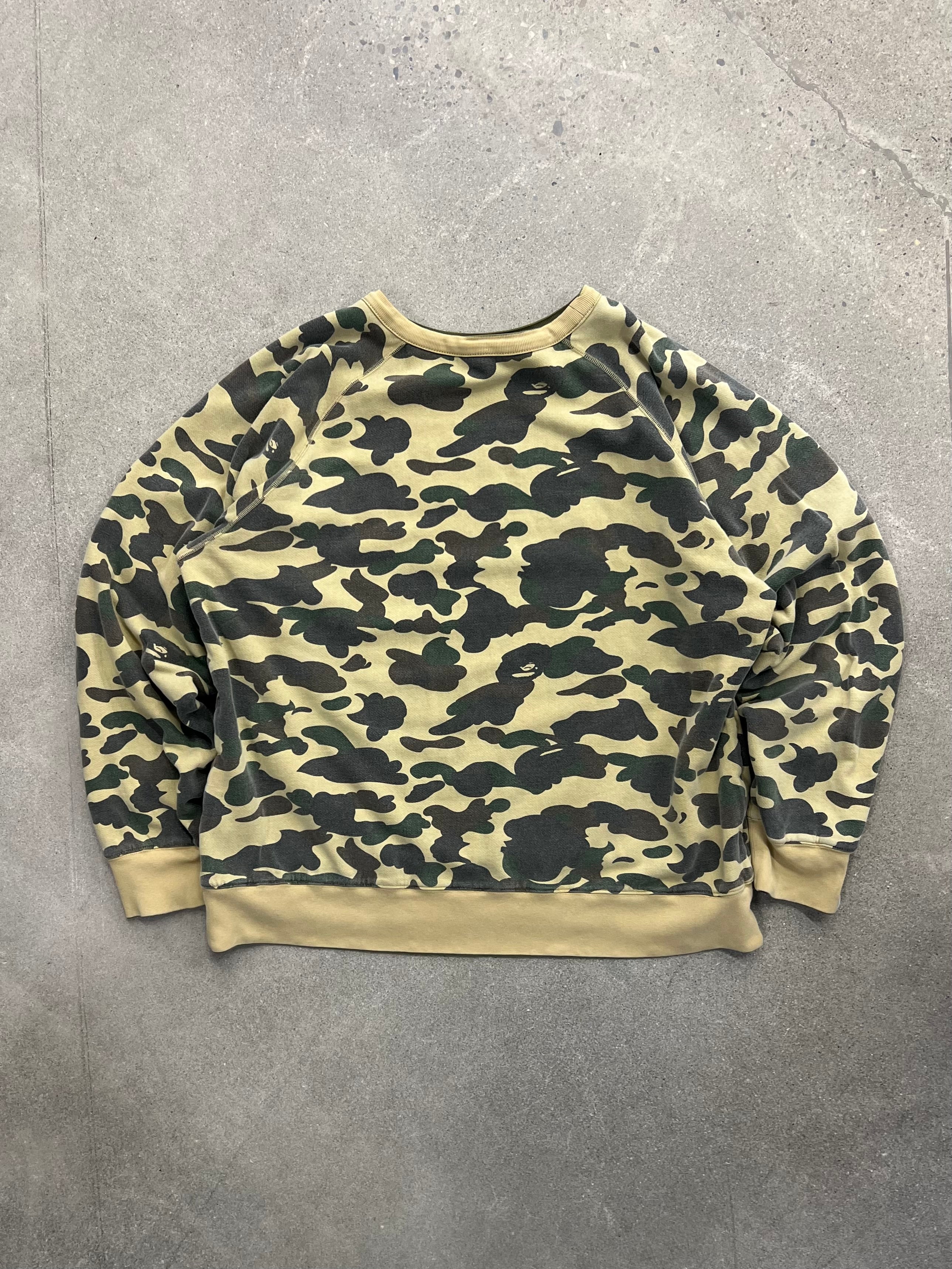 Bape Reversible Crewneck Sweatshirt - XL