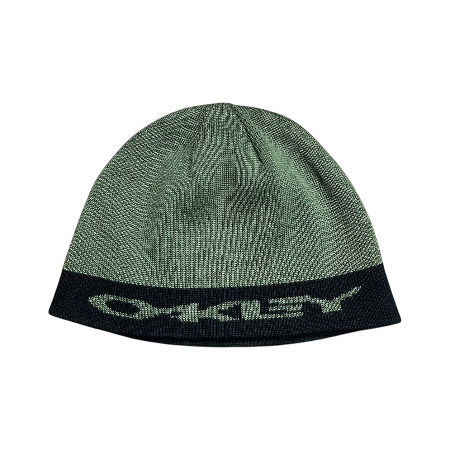 Oakley Green & Black Beanie