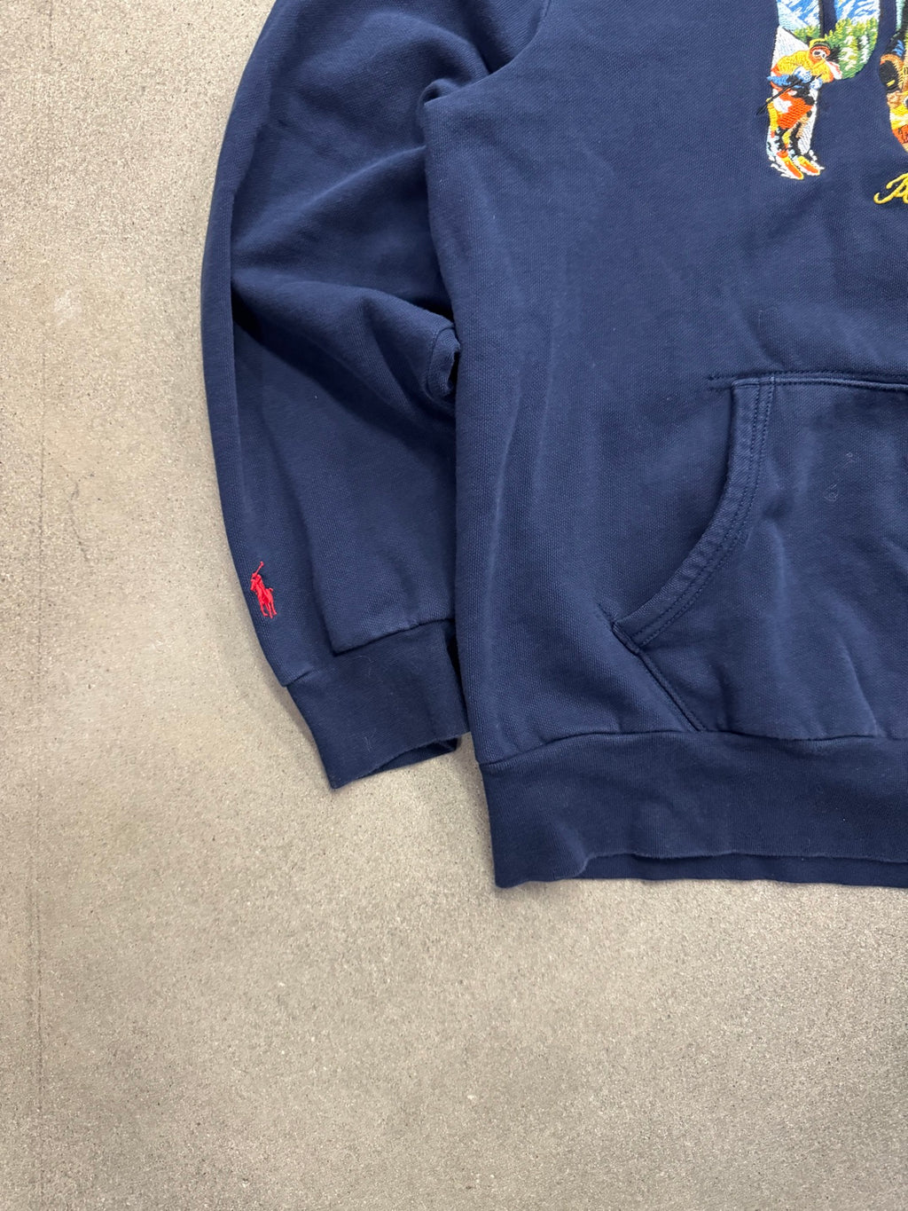 Polo Ralph Lauren Outdoor Sportsman Embroidered Pullover Hoodie - L