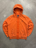 Polo by Ralph Lauren Full-Zip Elbow Patch Knit Hoodie - L