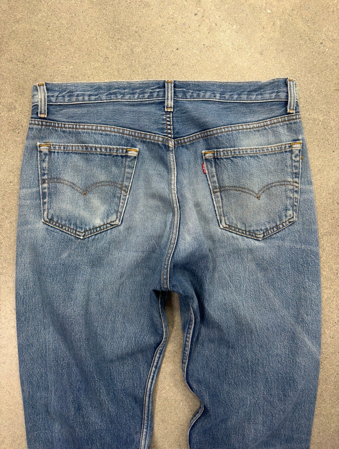 Faded & Distressed Levi’s 501XX Jeans - 34”
