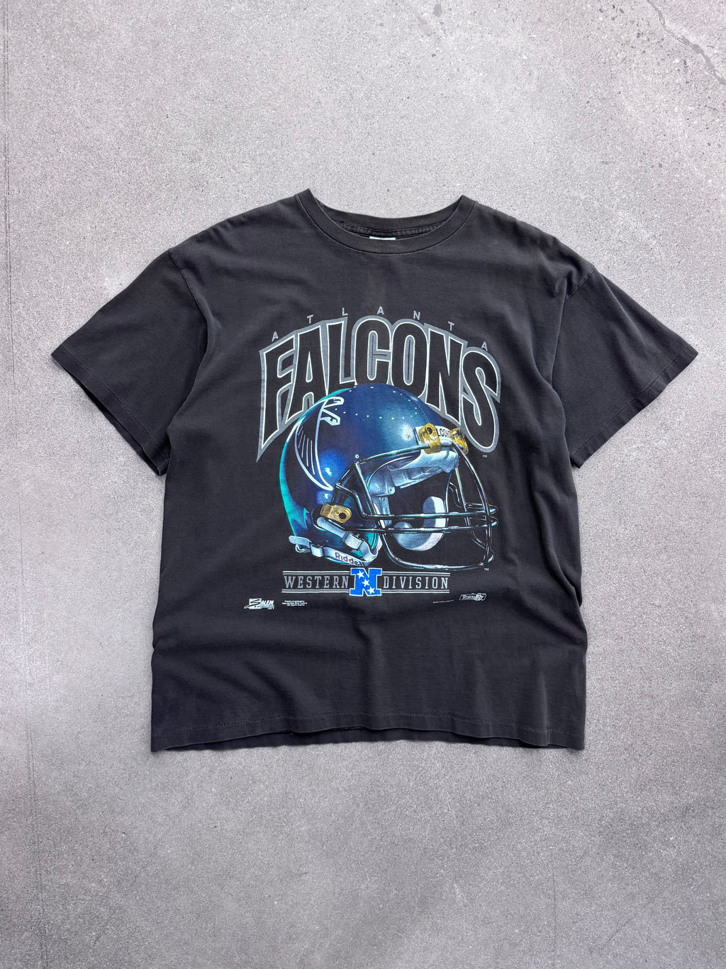 Faded 1992 Salem Sportswear Atlanta Falcons NFL T-Shirt - XL