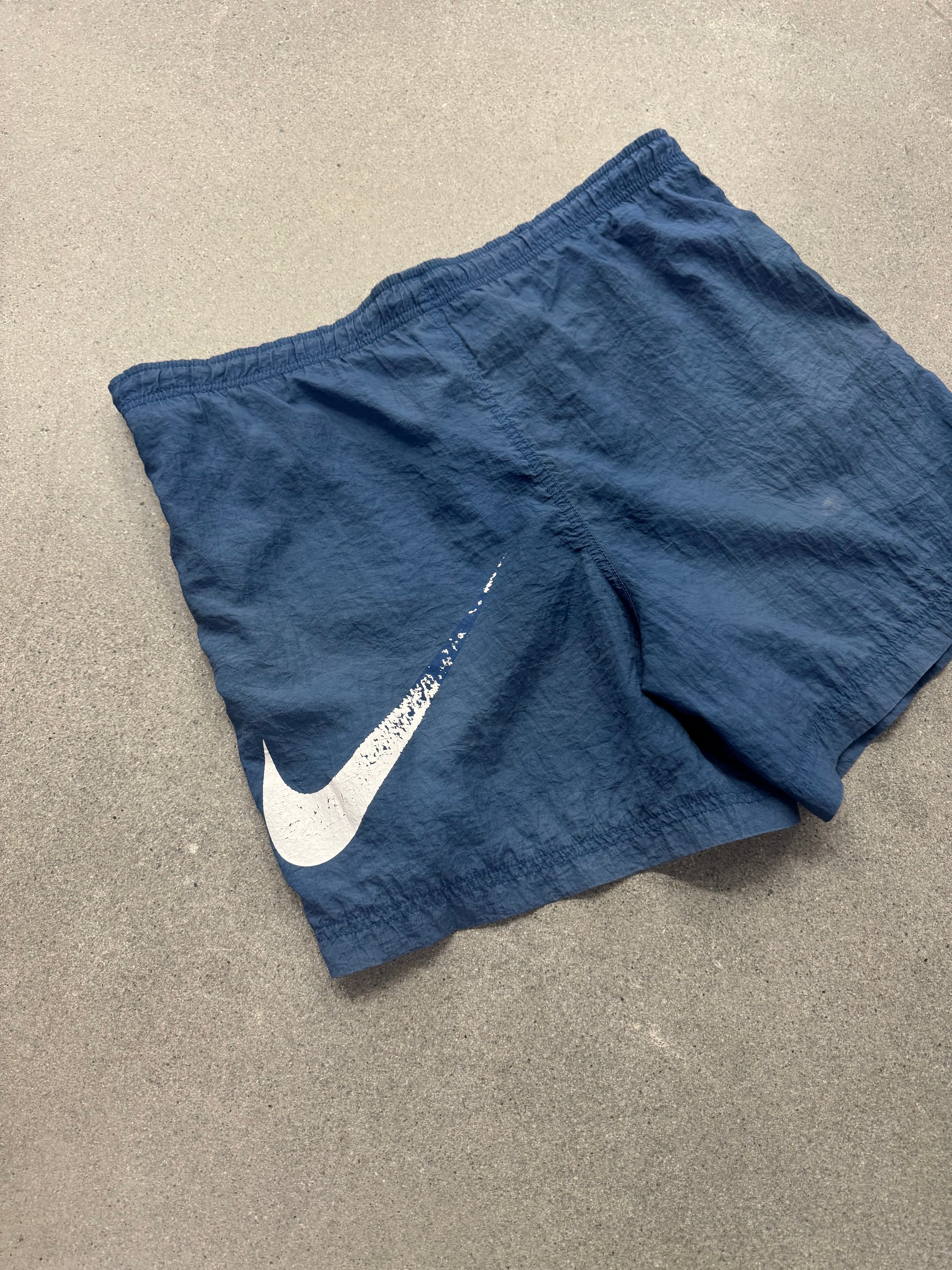 Nike Big Swoosh Nylon Shorts - L
