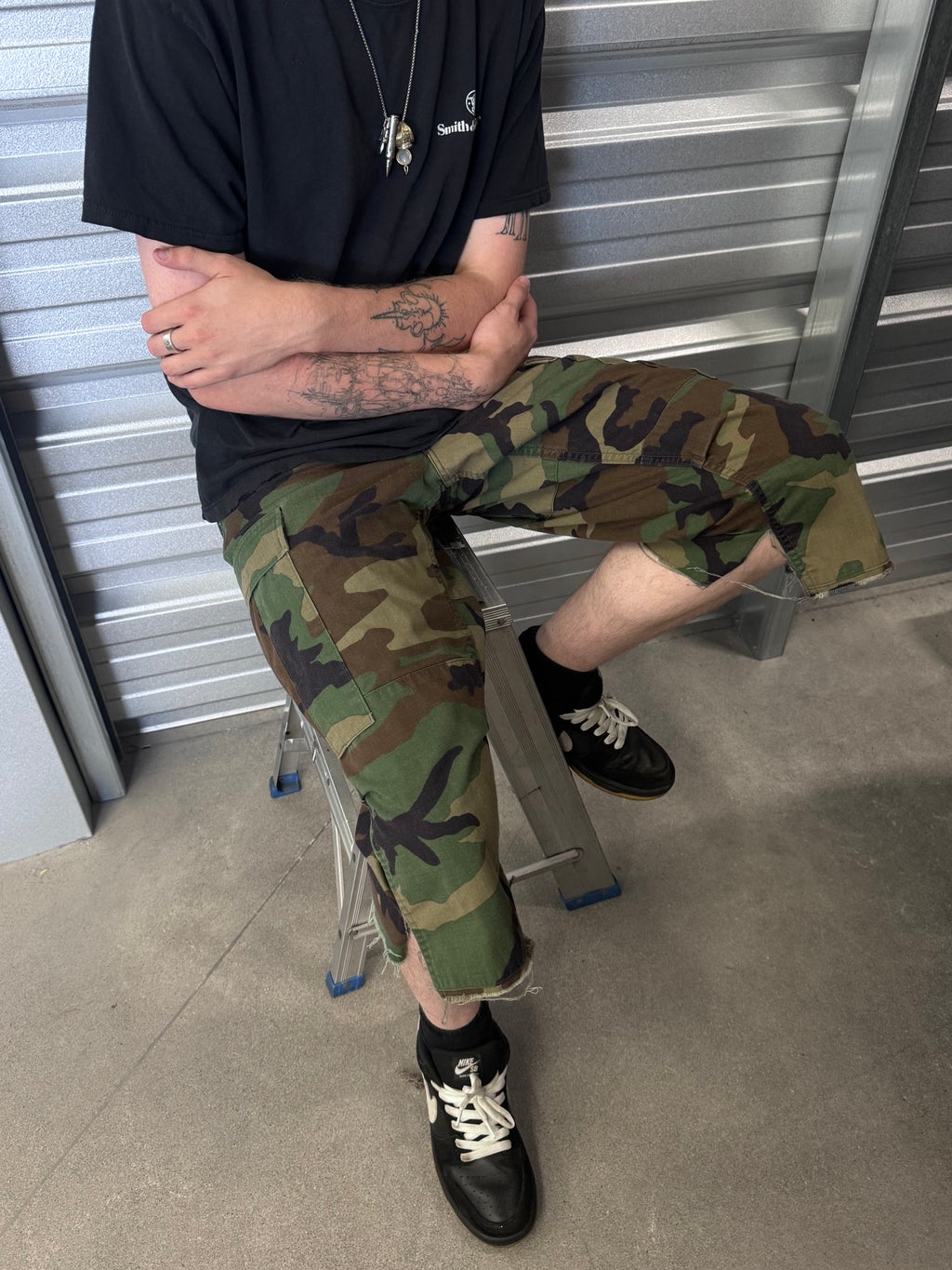Woodland-Tarn-ARMY-Capris – 30 Zoll