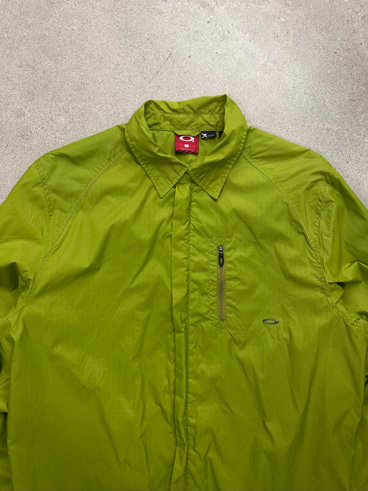 Oakley Technical Nylon Windbreaker Jacket - M