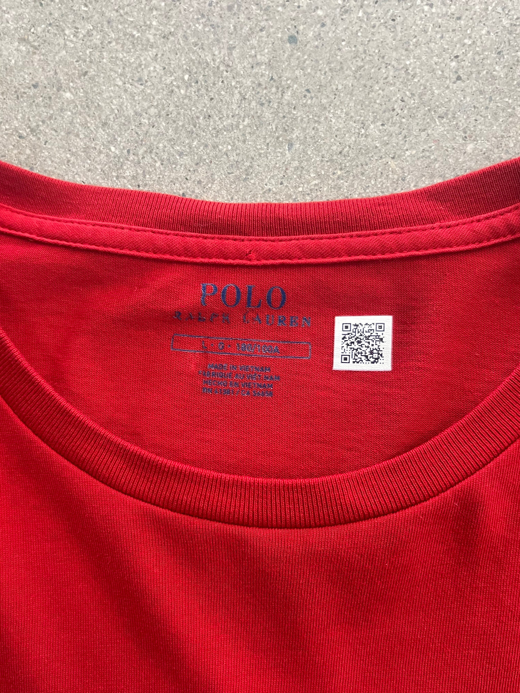 Polo Ralph Lauren Stripe Logo Long Sleeve Shirt - L